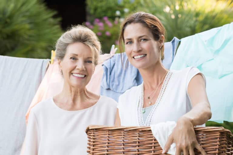 Home care keeps seniors safe by assisting with chores that may increase fall risks.