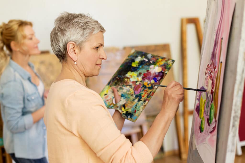 Companion care at home encourages hobbies that keep seniors mentally engaged