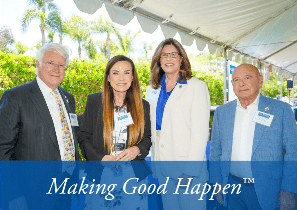 Junie Baratti Receives Community Service Award